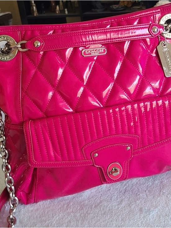 Coach Handbags - Coach 2011 Poppy Liquid Gloss Slim Tote